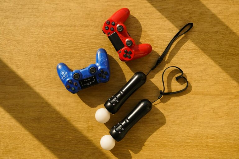 Gaming controller representing modern video game development and RPG design innovation