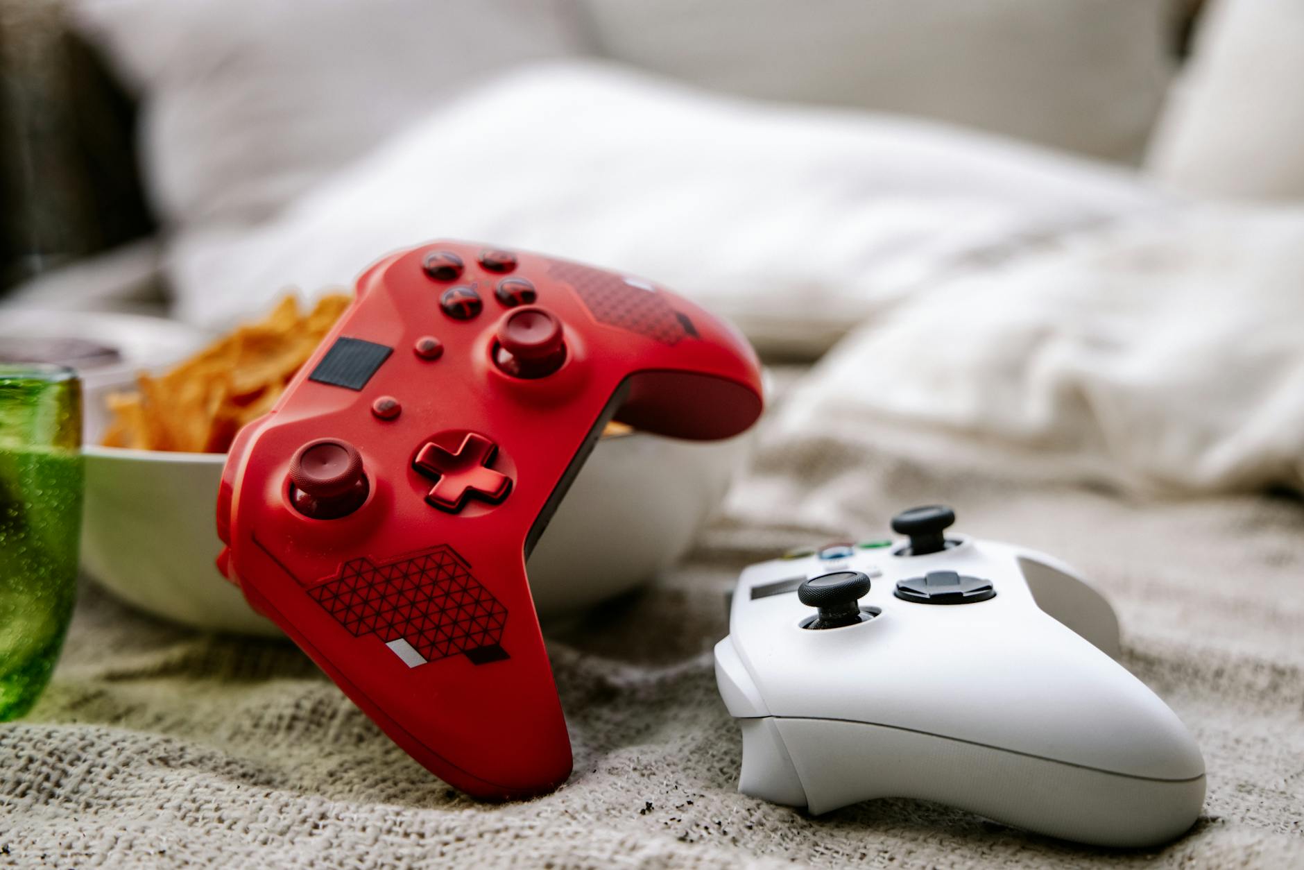 Close-up of a gaming controller representing PlayStation Studios' focus on core gaming experiences