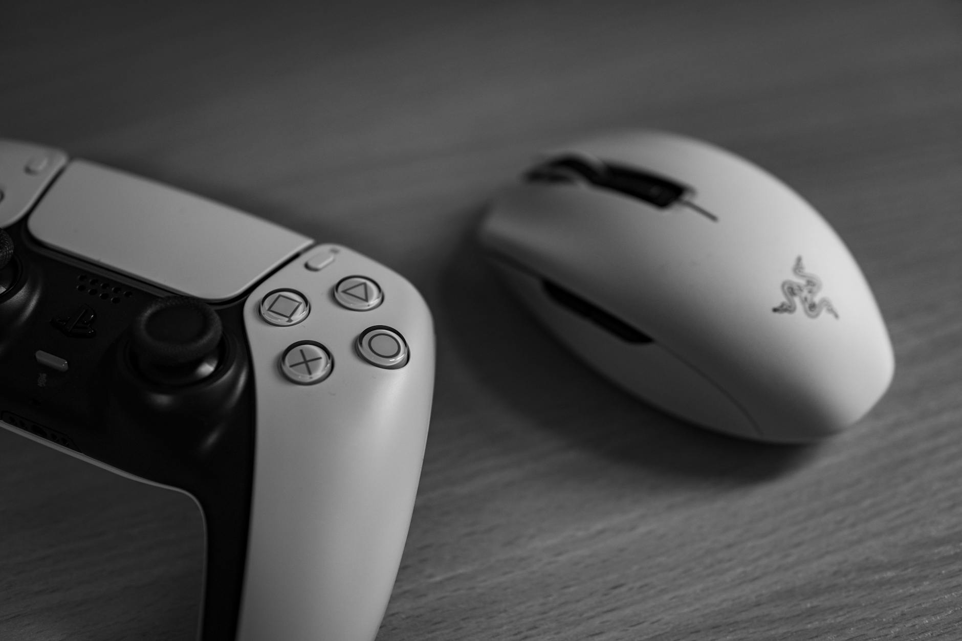 Gaming setup showing wireless connectivity and streaming technology