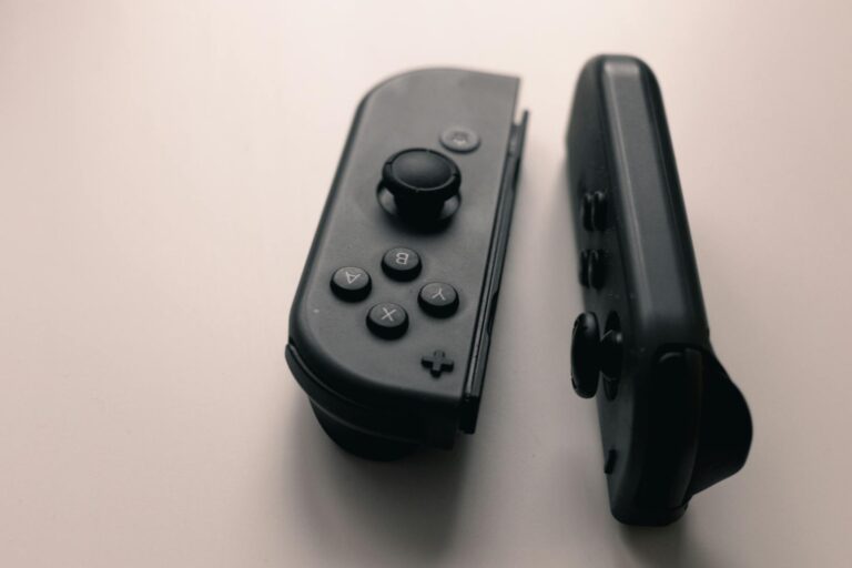 A game controller resting on a surface, representing competitive gaming and speedrunning