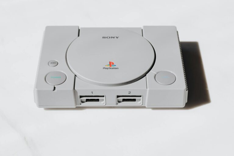 A classic retro gaming console on a flat surface, representing older Nintendo hardware generations