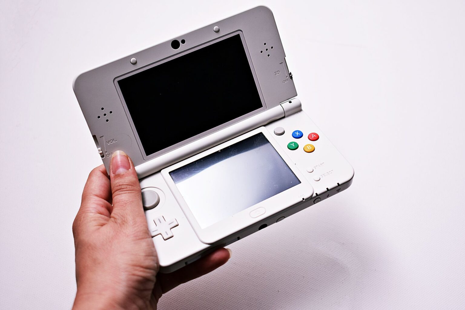 A gaming console displayed on a desk representing the Nintendo Switch 2 launch