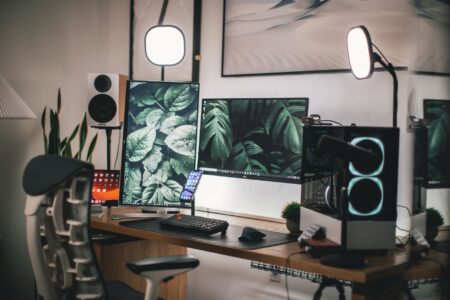 Concord’s Fallout Is Now Quietly Reshaping Bungie’s Studio Future Empty desks inside a modern video game development studio