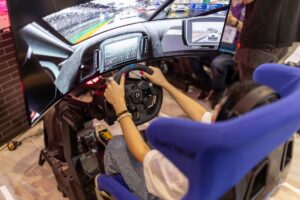 Mario Kart World’s Expanding Roster Is Quietly Marginalizing Retro Tracks A game controller resting on a surface, representing video game racing mechanics