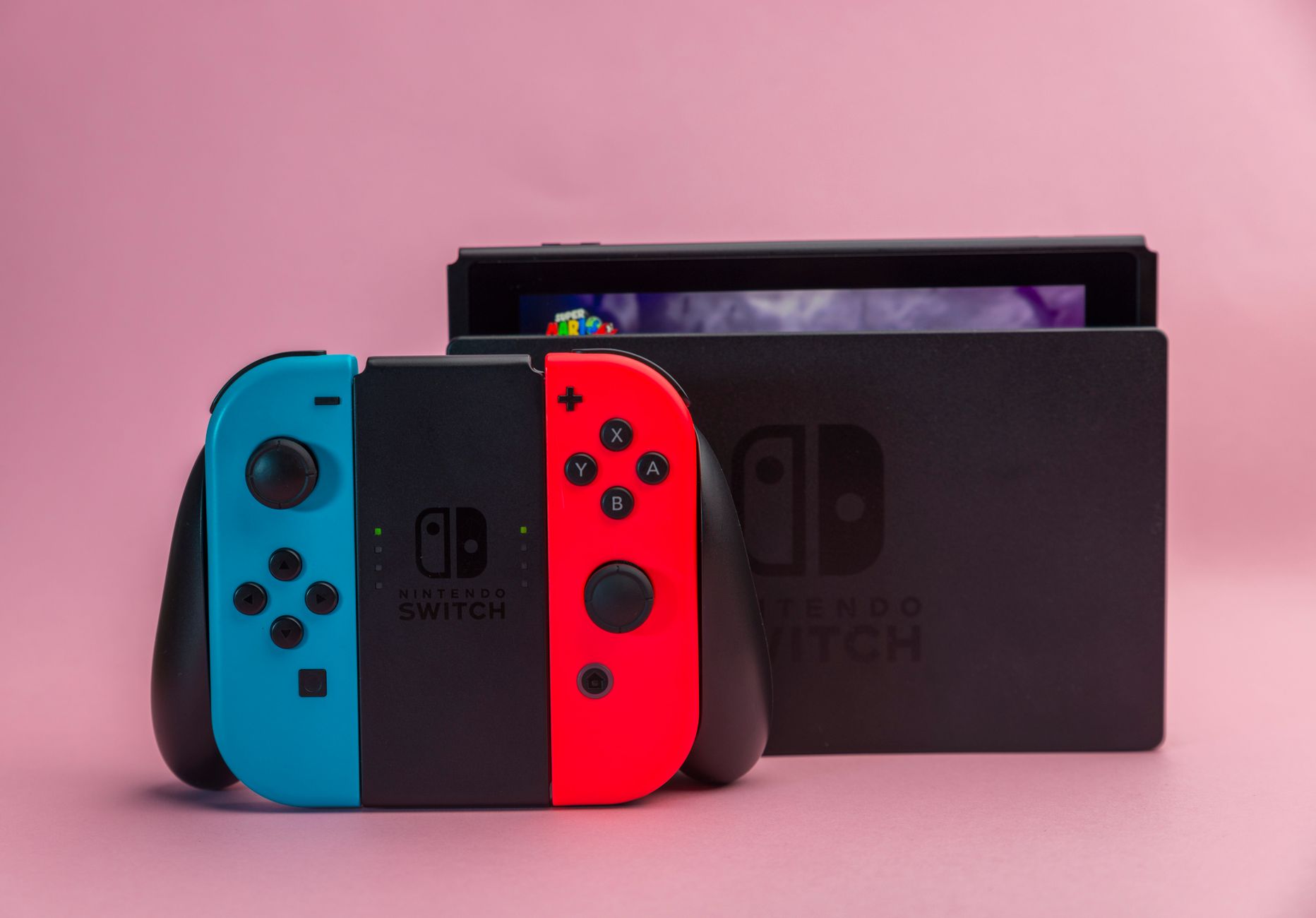Nintendo Switch 2 console setup, the platform launching Donkey Kong Bananza